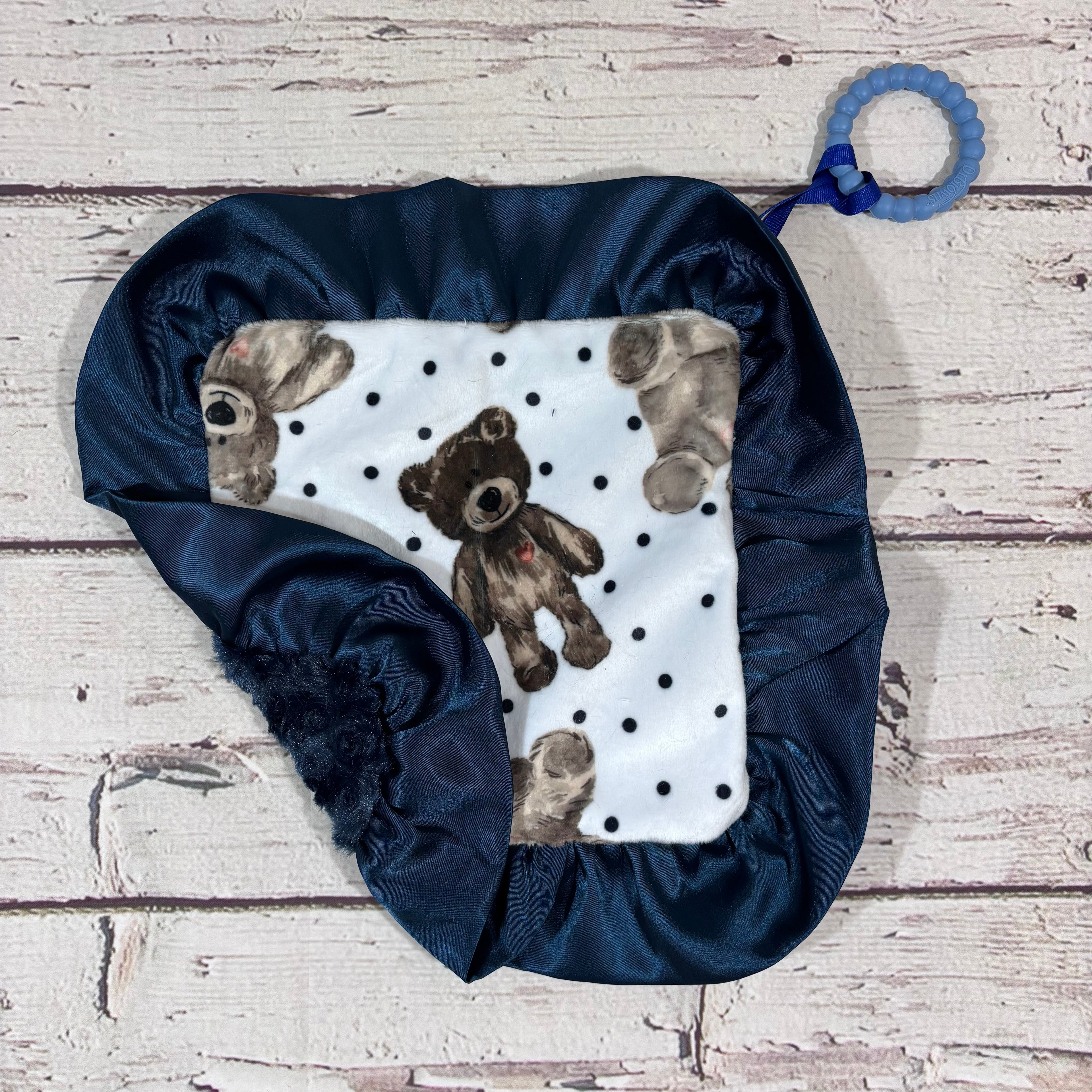 Teether Blanket - Teddy Bear