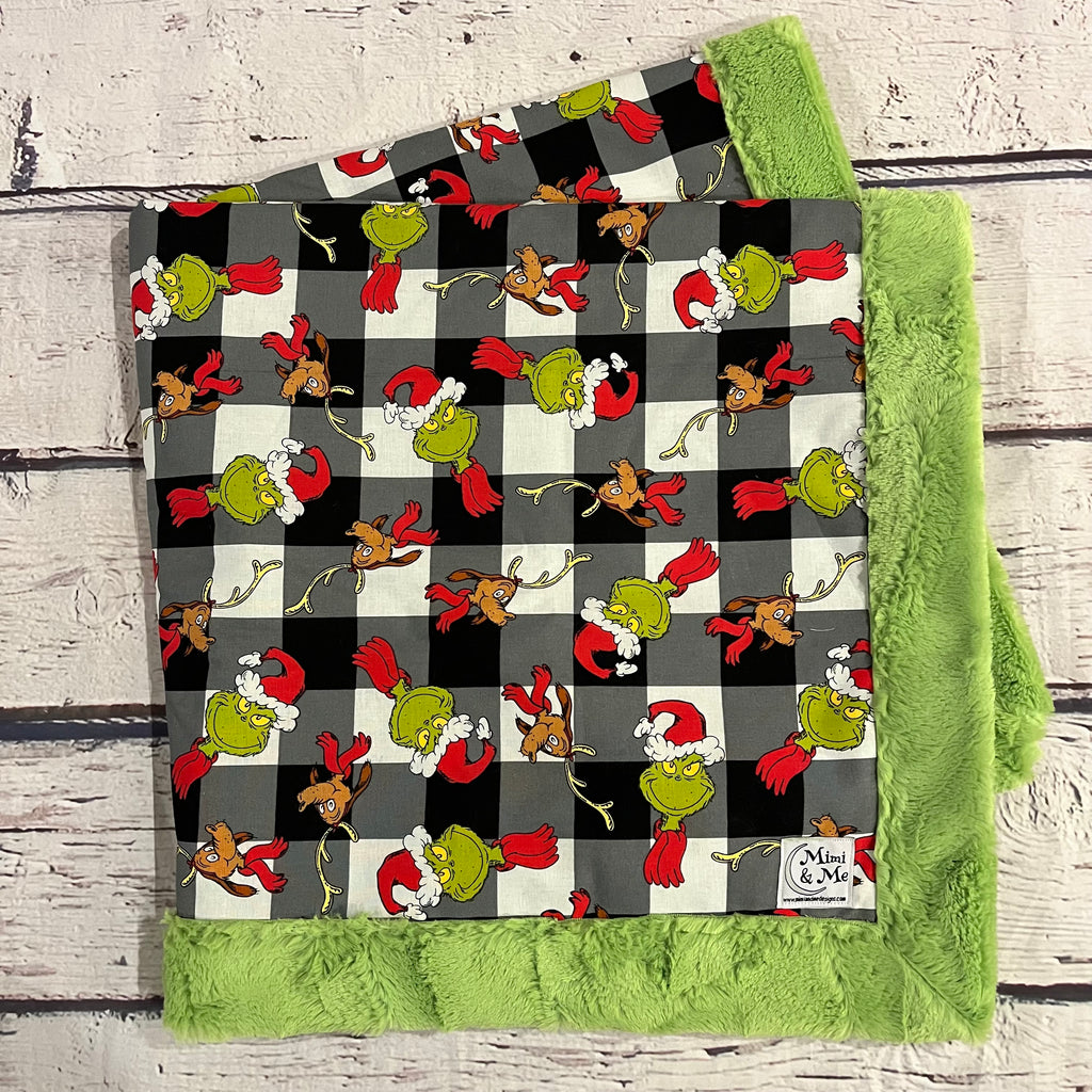 Grinch Plaid & Grinch GREEN