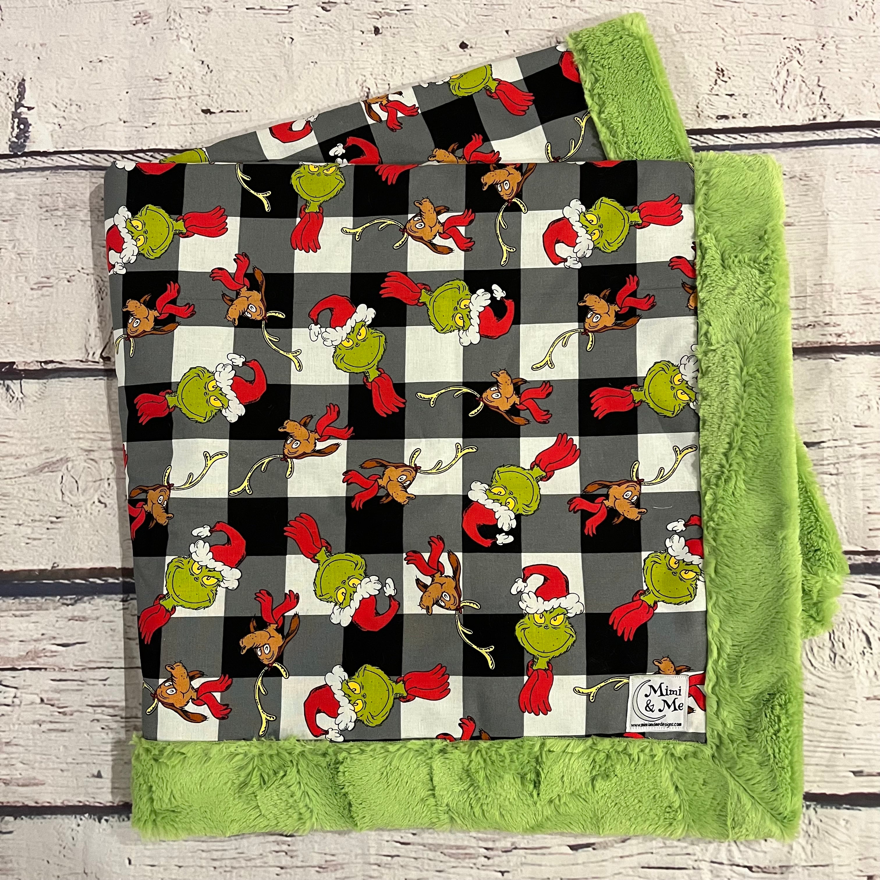 Grinch Plaid & Grinch GREEN