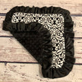 Lovey - Damask with Ruffle