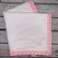 Mimi's Classic Blanket - Pink & White